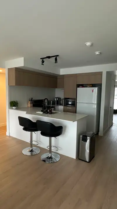 Magnifique appartement 4 ½ avec vue sur le fleuve, situé à L’Ange-Gardien, à seulement 15 minutes de...