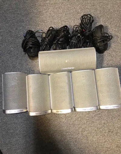 Harman Kardon Surround Speaker/Sunwoofer Set (pls read), View more