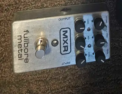 Cool pedal that sounds actually really good. Most Metal pedals sound unrealistic, where as this peda...