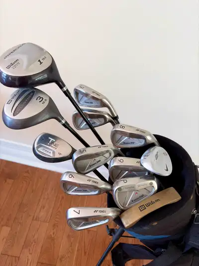 YONEX Men’s Golf Clubs with Stand Bag / Right Handed Full set, View more