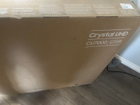 Samsung 55”Crystal UHD 4K - New in box