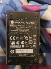 SWHTCHING ADAPTER
HONOR
Model. No.(型号)\型號).ADS- 24P-12-2 1224G

