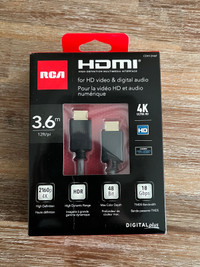 RCA 3.6 m / 12' Digital Plus HDMI Cable