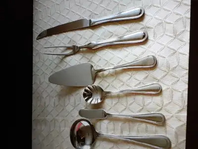 6 piece serving set utensils , View more