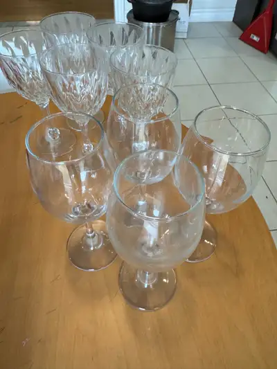 FREE wine glasses, View more