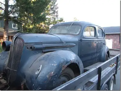 This vehicle has finally been registered! Dry stored since the 1960's. 33,350 miles