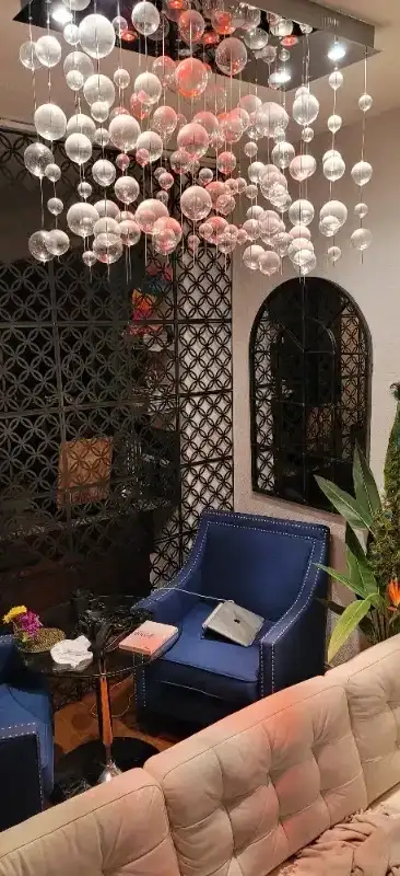 BUBBLE Ceiling Light Chandelier (LED!!) - only $50! in Indoor Lighting & Fans in City of Toronto - Image 3