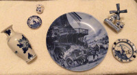 Blue Delft theme collectibles