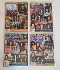 Metal Edge Magazines featuring KISS. r