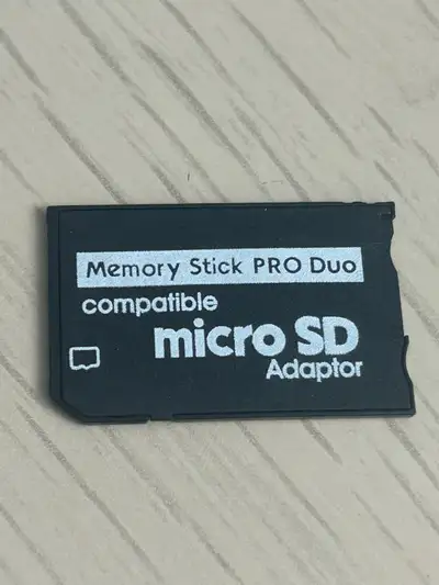 Memory Stick PRO Duo Micro SD Adaptor, View more