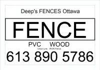FENCE Installation, PVC Fence, WOOD Fence