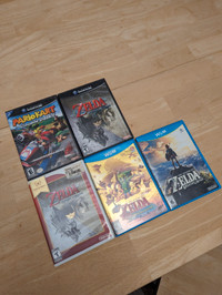 Zelda games GameCube, Wii u, Wii!