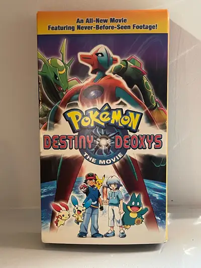 Pokémon Destiny Deoxys the movie VHS, View more