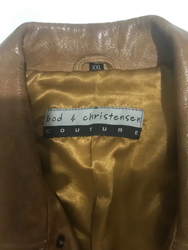 Bod & Christensen Leather Jacket in Men's in Laval / North Shore - Image 4