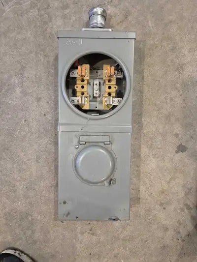 Eatons 100amp fusible meter socket, View more