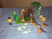 Playmobil nid de Vélocéraptors
