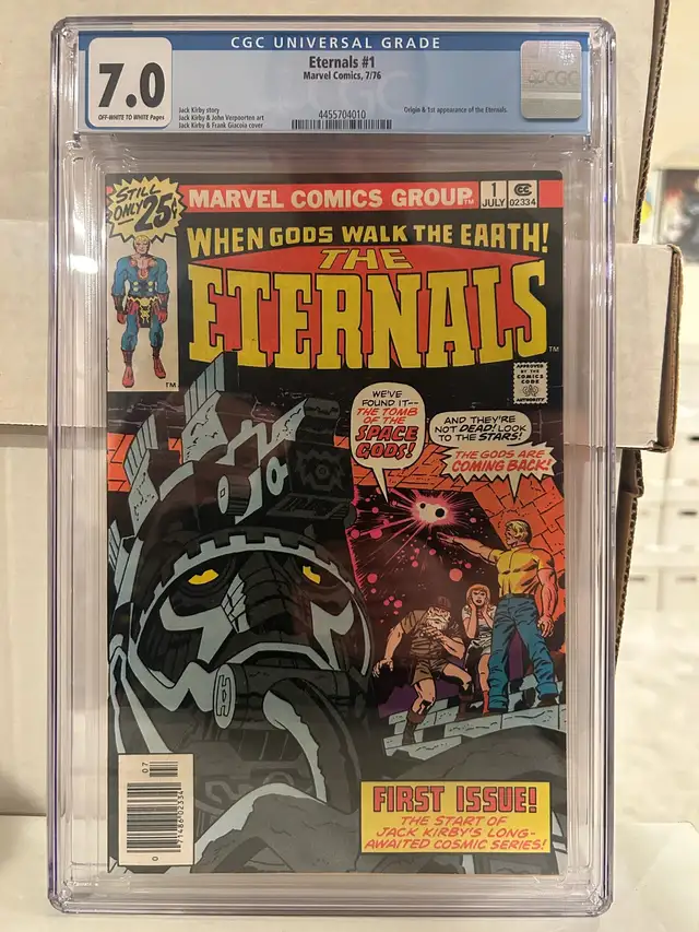 Eternals #1 CGC 8.5 & CGC 7.0 in Comics & Graphic Novels in City of Toronto - Image 5