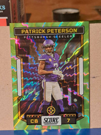 NFL Card- Patrick Peterson #117 Electric Green Numbered #86/99