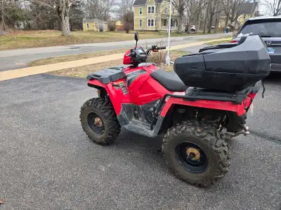 2020 Polaris Sportsman 570 Comes with back rest, foot pegs, winch. Following maintenance as been don...