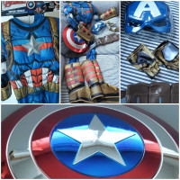 Captain America Marvel New Costume 7/8