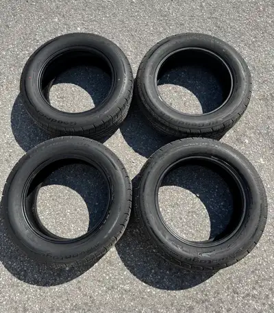 235/60/18 BFGoodrich Advantage Control all season tires with less than 3000km on them, no repair or...