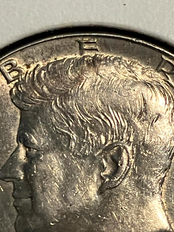1964 US silver half dollar coins in Arts & Collectibles in Sarnia - Image 3