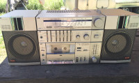 JVC PC11 Stereo Combo System Boombox