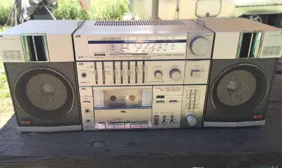 JVC PC11 Stereo Combo System Boombox, View more