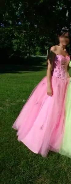 I have a Like New Mori Lee Pink Cinderella Dress for sale. This is in excellent condition and would...