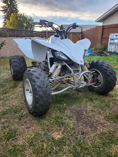 Very Fast Quad,...YAMAHA YFZ 450, New motor, New plastics, Fuel Exhaust System, bearings redone, New...