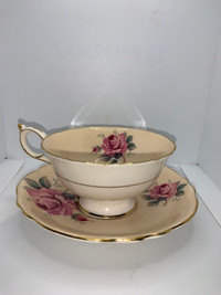 Paragon Tea Cup and Saucer - Appointment to Queen