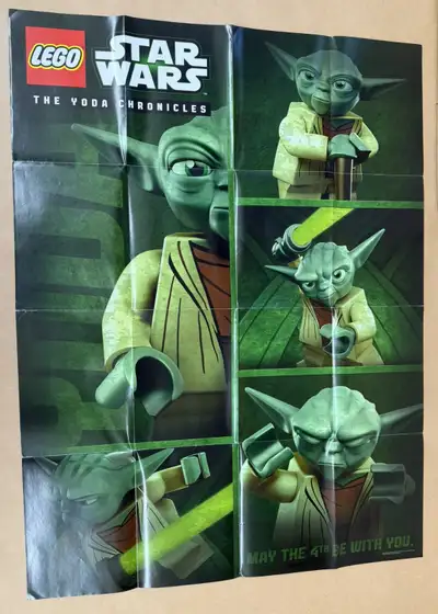 LEGO Star Wars The Yoda Chronicles Poster May 4th Poster 24x16, View more