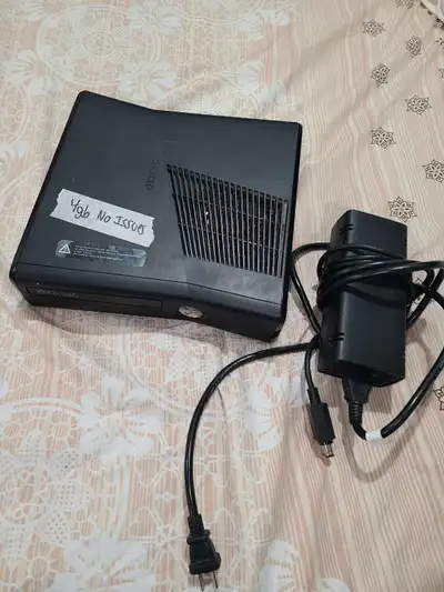 Xbox 360 Slim with 4gb and power cable!, View more