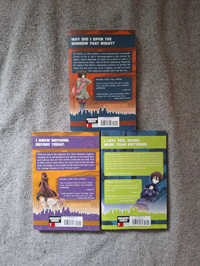 Manga No. 6 Volume 1, 2, & 8 in Comics & Graphic Novels in Kingston - Image 3