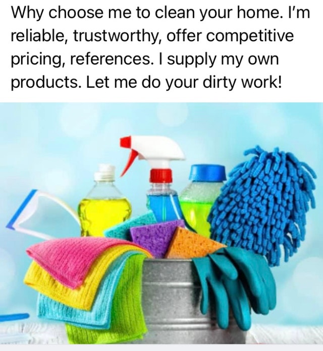 Reliable cleaning lady in Niagara/areas 4168016860 Cleaners