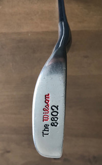 Wilson 8802 Putter Left HandRare and Collectible