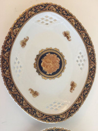 mid century Limoges bacchus reticulated - Designed in France