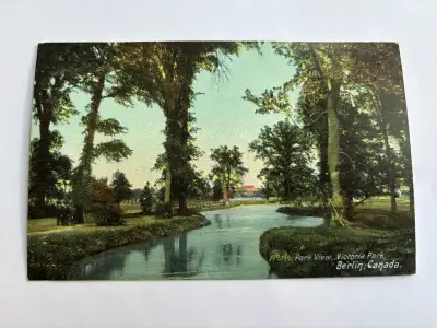 Vintage Victoria Park Kitchener (Berlin) Postcard Pre-1916, View more