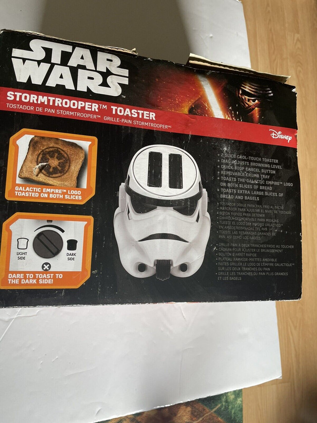 Star Wars StormTrooper toaster  in Toasters & Toaster Ovens in Mississauga / Peel Region