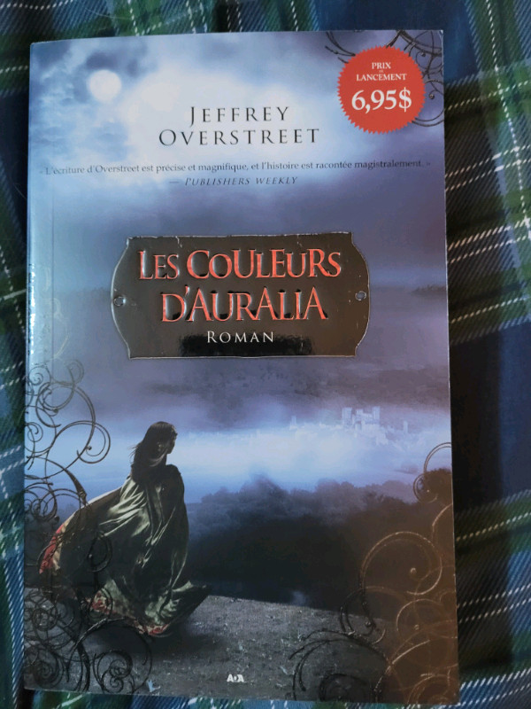 Roman Les couleurs d'Auralia de Jeffrey Overstreet dans Ouvrages de fiction  à Longueuil/Rive Sud