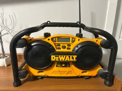 DeWalt job site radio, View more