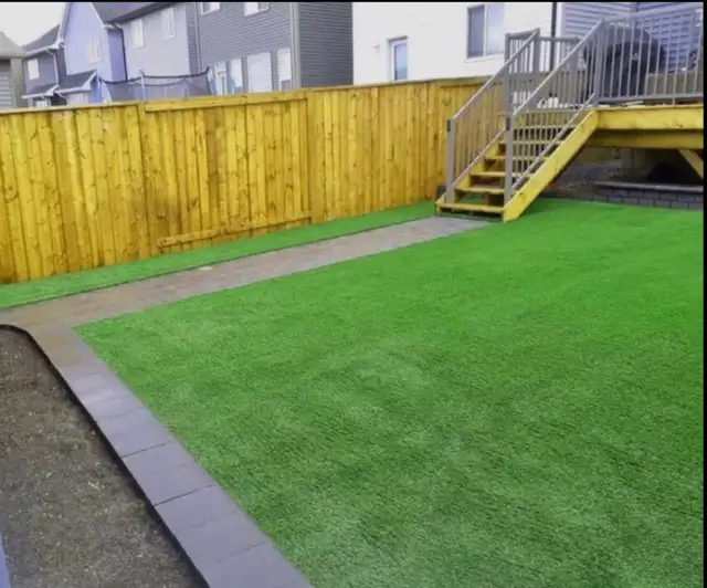 Sod installation 