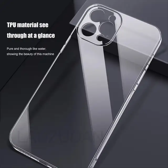 Brand new Clear Silicone Case For iPhone 13 Pro Max in Cell Phone Accessories in Kitchener / Waterloo - Image 4