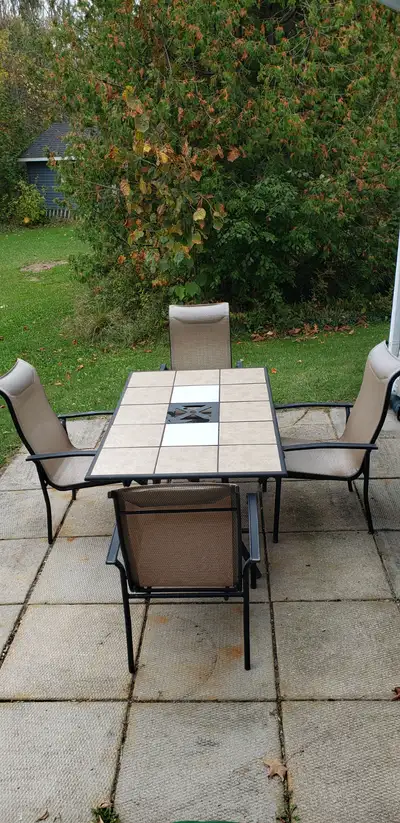 Patio Set - Table and 4 Chairs, View more