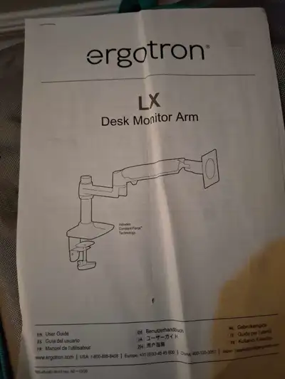 Ergotron LX Desk Monitor Arm, View more