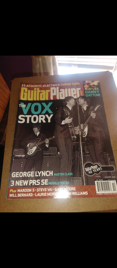 2007 - GUITAR PLAYER MAGAZINE - THE BEATLES COVER, View more