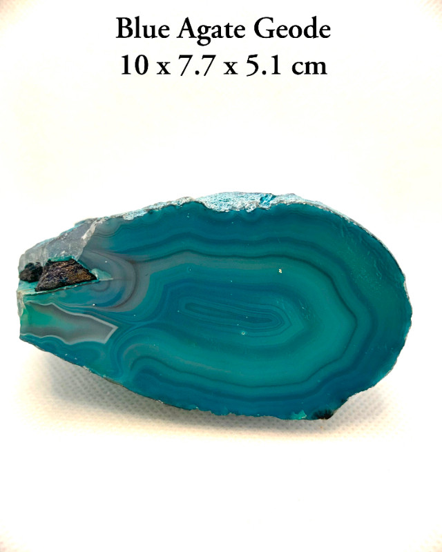 Polished blue agates! The most beautiful shimmering blues, ever! in Arts & Collectibles in Oakville / Halton Region - Image 4