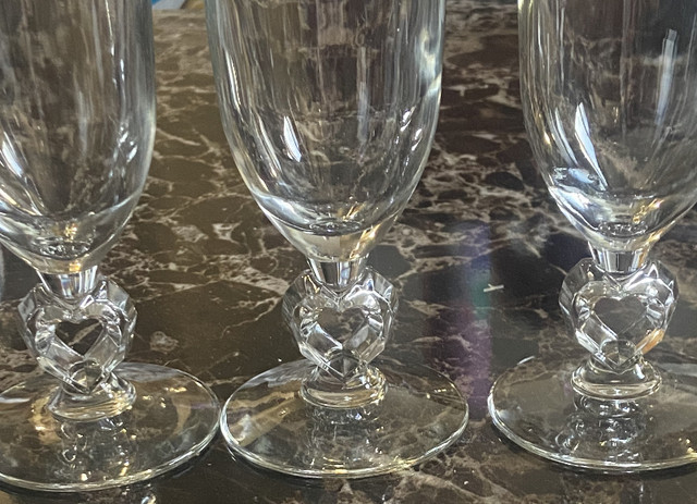 Champagne/Wine Heart Glasses in Kitchen & Dining Wares in Cole Harbour - Image 2