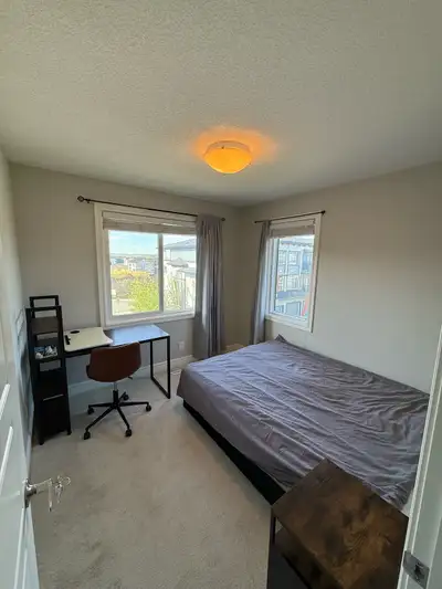Furnished Room for Rent | Seton SE, Calgary Professionally maintained fully furnished room available...