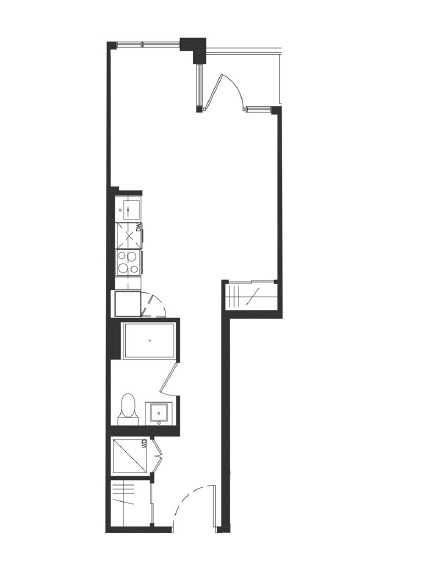 Beautiful Studio Apartment – Bright, Modern & Move-In Ready 3